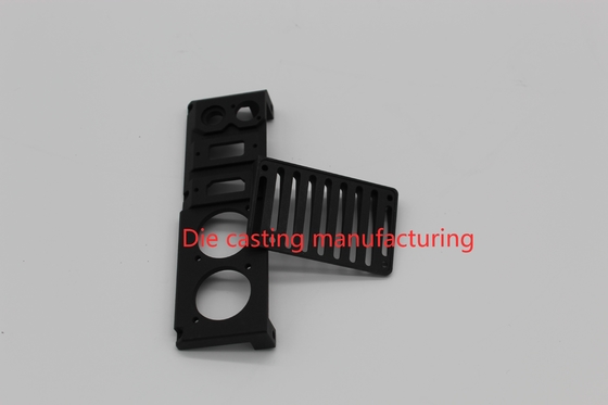 Instrument Shell Die Casting Parts Aluminum ADC12 With Black Powder Spraying