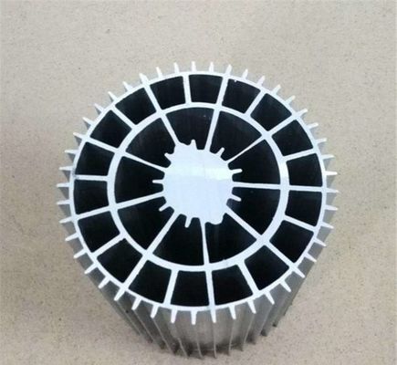 Industry Aluminum Extrusion Parts Various Shape Heat Sink Strip Al6063 Customized