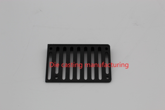 Instrument Shell Die Casting Parts Aluminum ADC12 With Black Powder Spraying